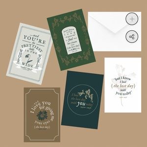 NEW Taylor Swift The Best Day 5 Card Set